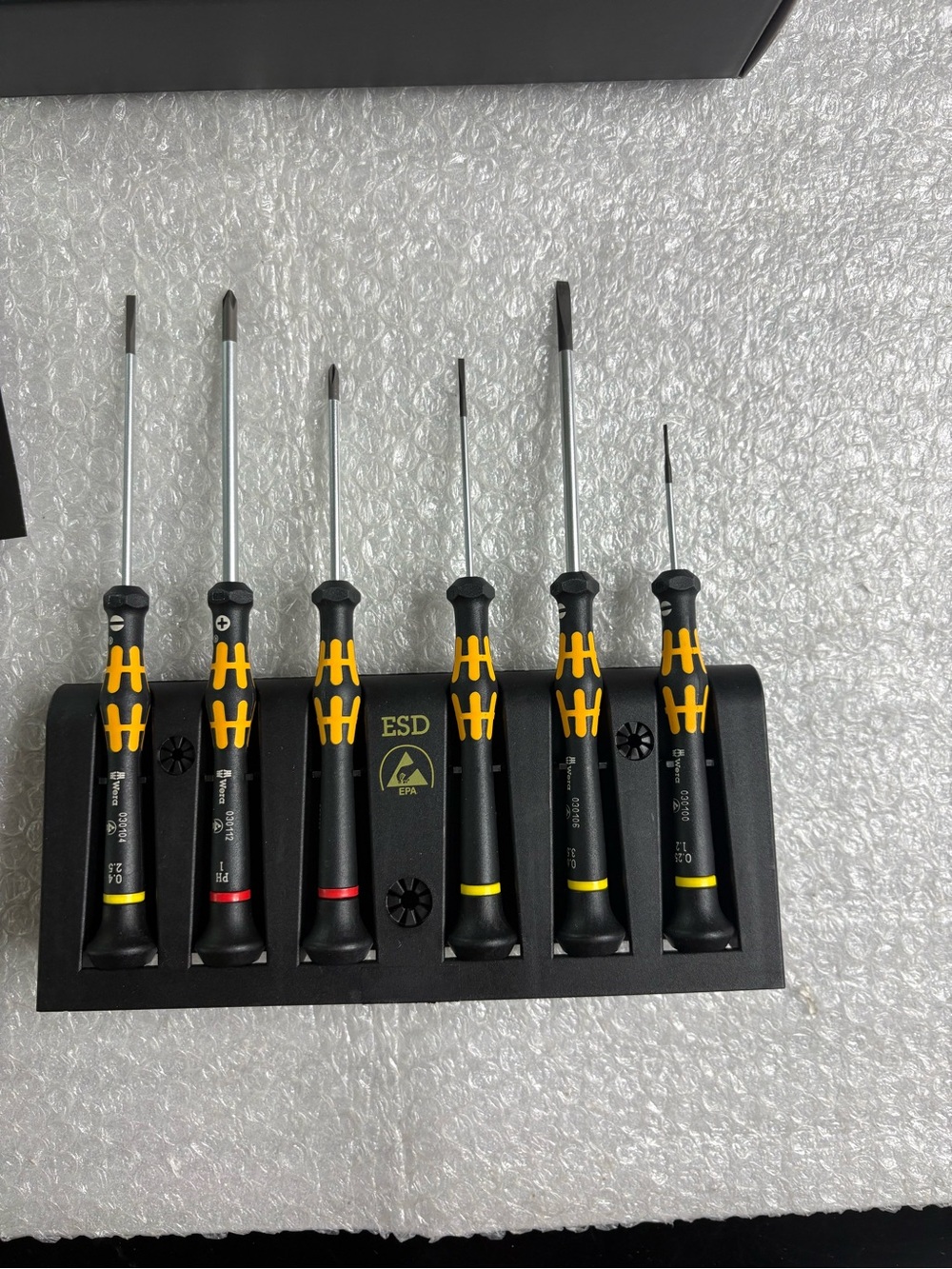 Wera Tools Kraftform Micro 1578 A/6 ESD safe screwdriver set